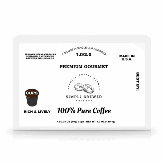 60 Pack Single Serve Coffee K-Cups